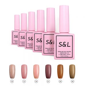 S&L Beauty Company Gel Polish Box Set – 6 Piece Gift Box